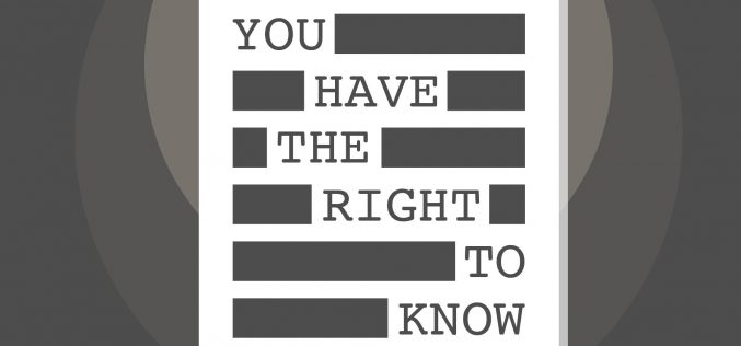 Information Campaign – You Have the Right to Know